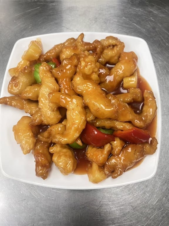 J4. Sweet & Sour Chicken