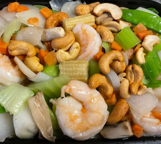 SH4. Cashew Shrimp 腰果虾