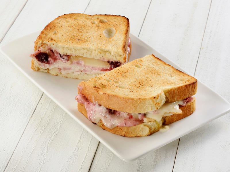 Turkey Cranberry - Toasted Sandwich Image