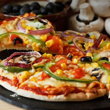 Vegetarian Pizza Image