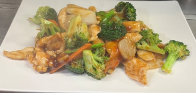 60. 杂菜鸡 Chicken w. Mixed Vegetables