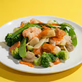 Shrimp w. Mixed Vegetables