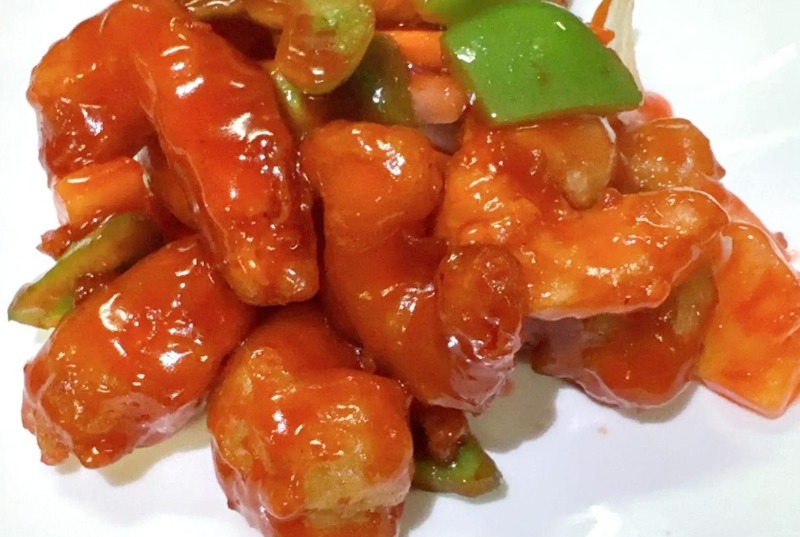Sweet & Sour Prawns