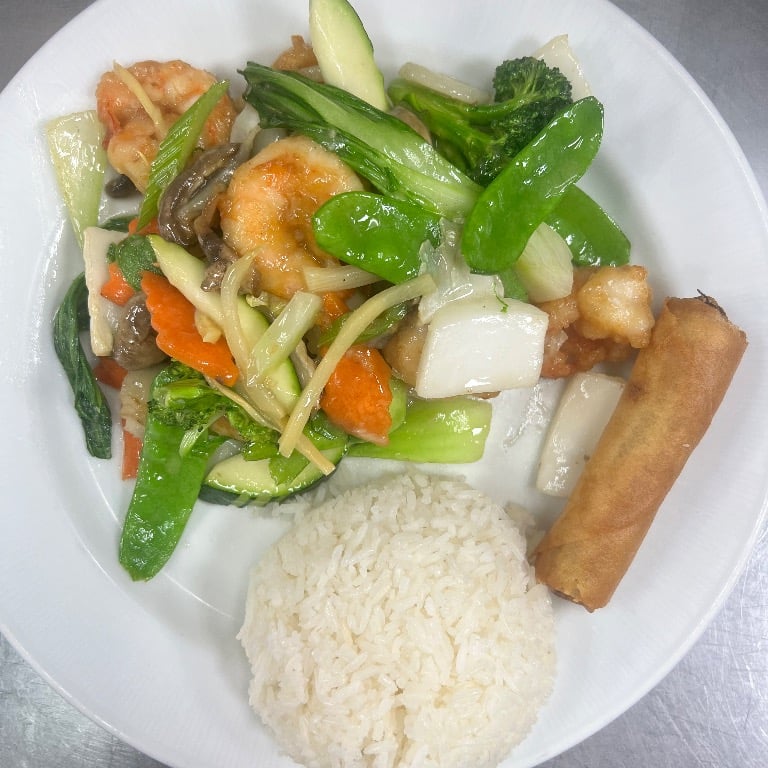 Shrimp with Mixed Vegetables