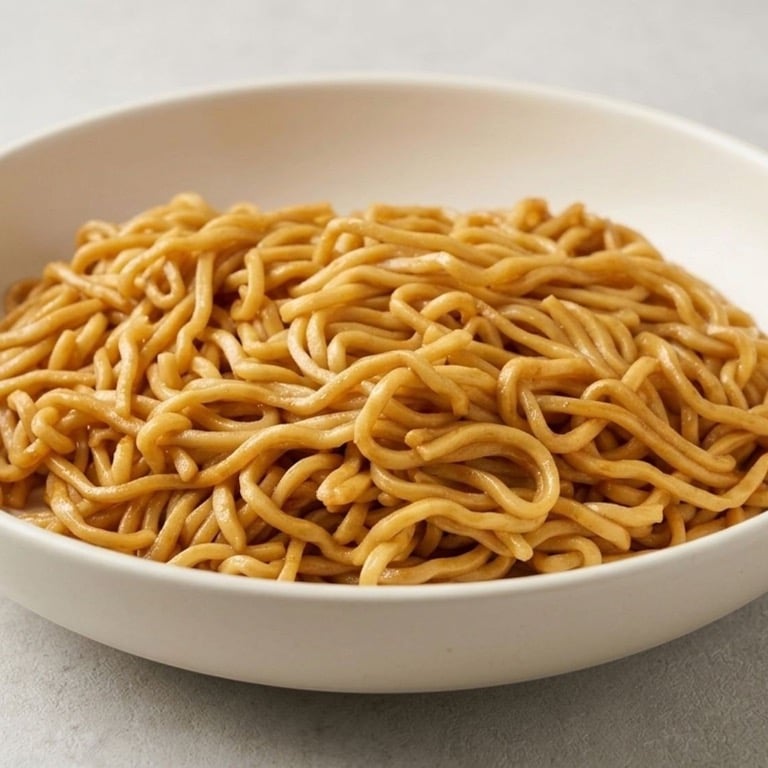 M9.净捞面  Plain Lo Mein