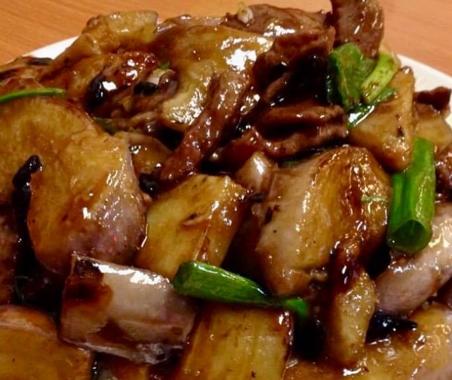 Beef Egg Plant