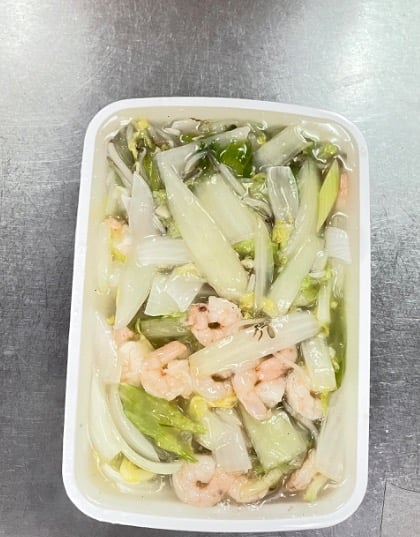 #30. (小) 虾炒面 <br>Shrimp Chow Mein