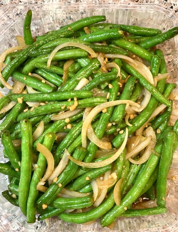 干煸四季豆 Dry Sauteed String Beans