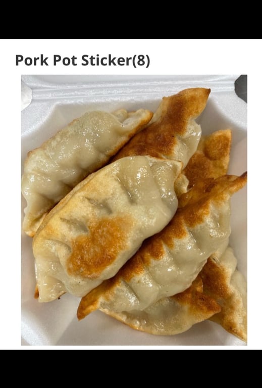 Pork Pot Stickers (8)