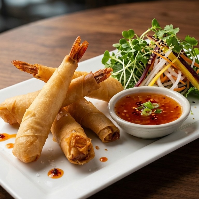 Crispy Shrimp in the Blanket