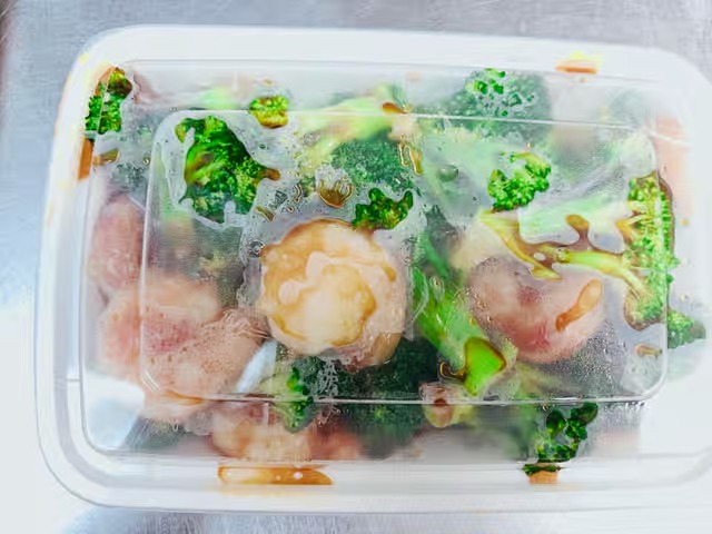 Shrimp with Broccoli 芥兰虾