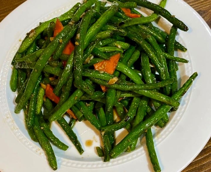 干煸四季豆 Sichuan Green Beans