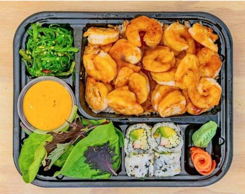 Shrimp Bento Box