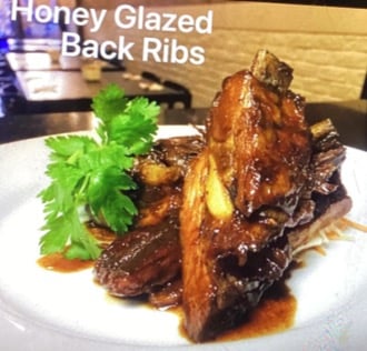 Honey Glazed Back Ribs