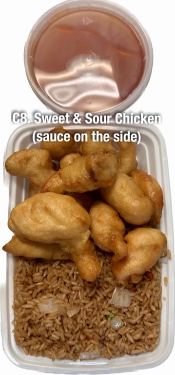 C8. 甜酸鸡 Sweet & Sour Chicken