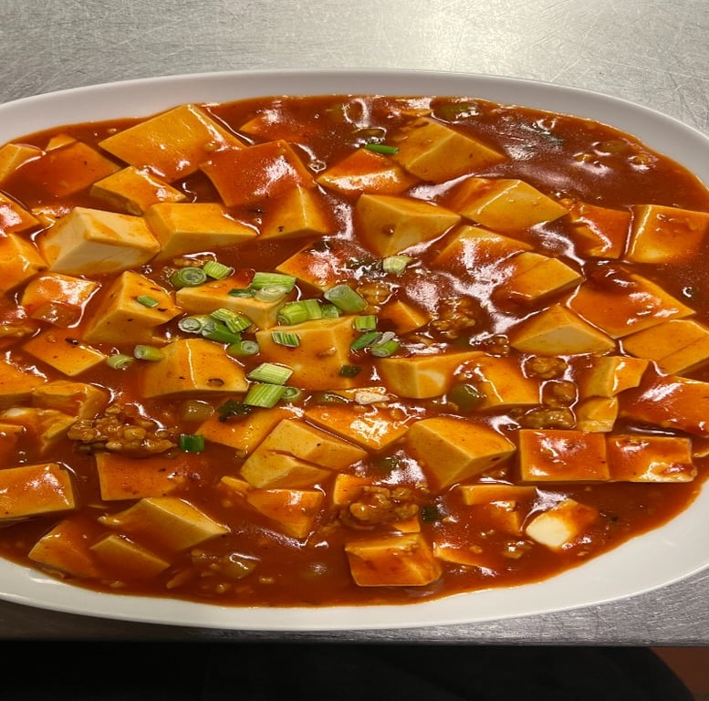 89. Ma-Po Tofu with Ground Meat