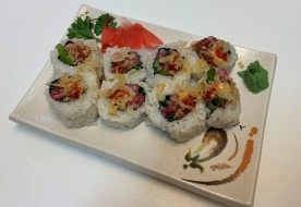 9. Crunchy Spicy Yellowtail Roll