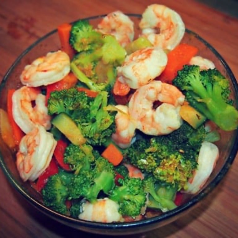 65. Shrimp w. Mixed Vegetables
