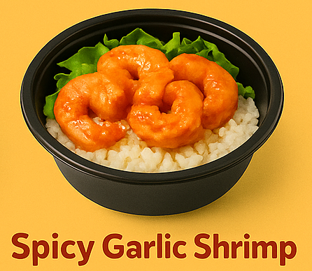 🍤 Garlic Shrimp Mini Bowl