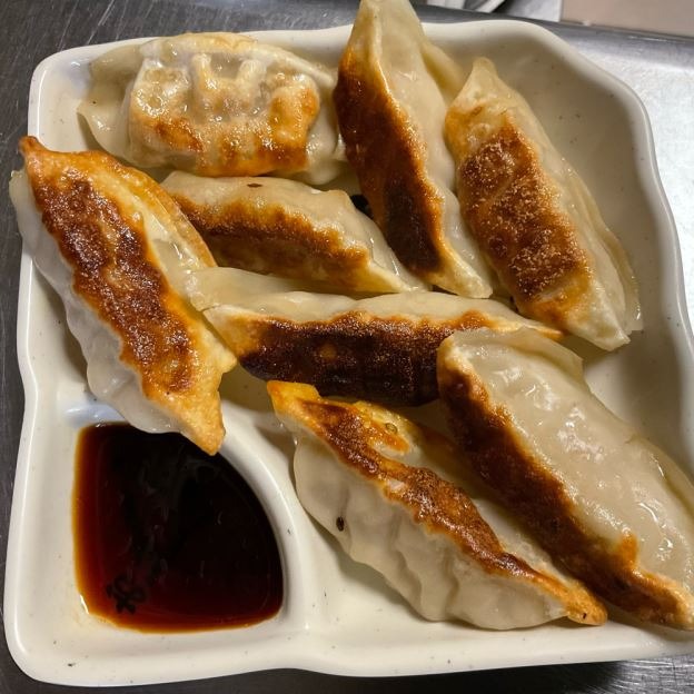 AS5. Pan Fried Dumplings (8) 煎饺