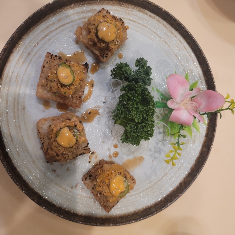 Spicy Tuna Crispy Rice Bites