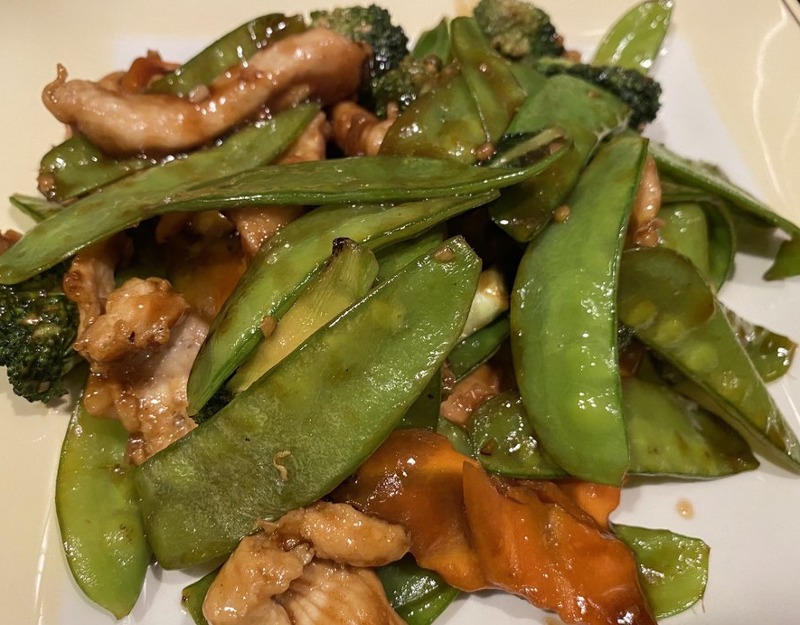 67. Chicken with Snow Peas 雪豆鸡