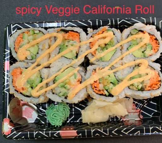 38. Spicy Veggies California Roll