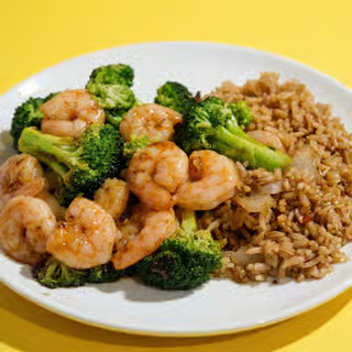 10.  Shrimp w. Broccoli