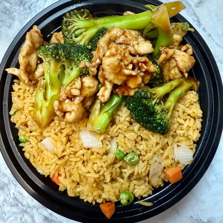 D1. 芥兰鸡 Chicken Broccoli