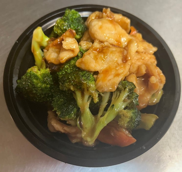 芥兰鸡<br> Chicken w. Broccoli