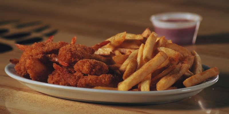 Prawns and Fries