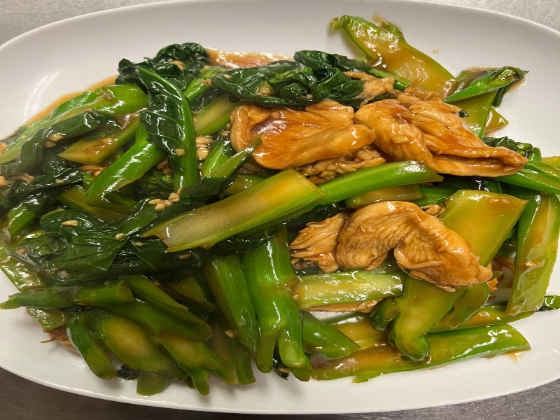 29. Chicken with Chinese Broccoli