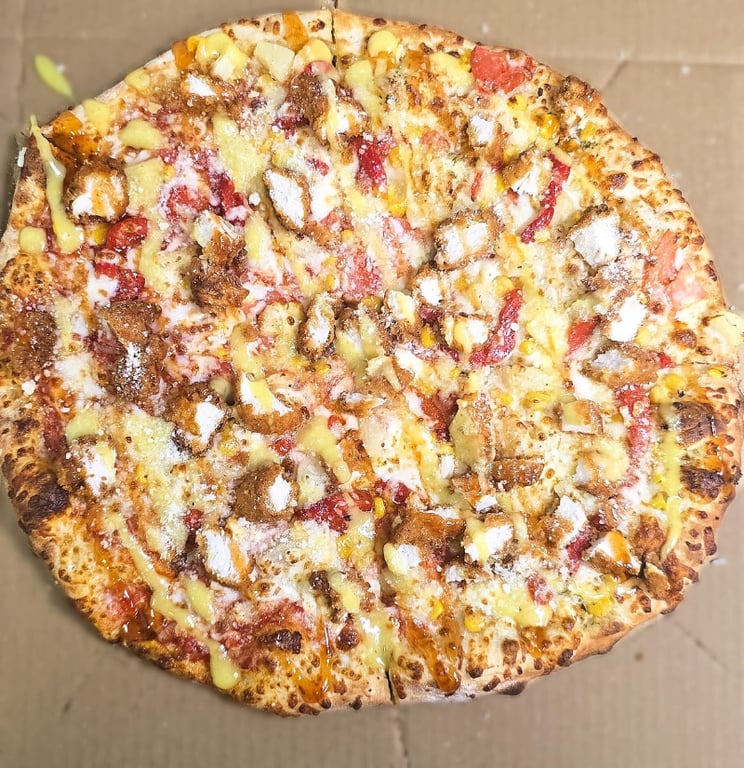 Sweet & Tangy Tender Pizza