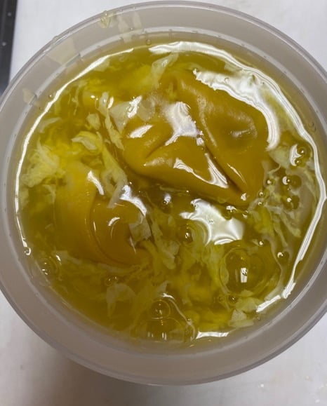 14. Wonton Egg Drop Mixed Soup