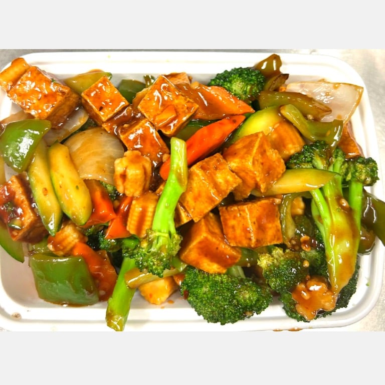 113. Vegetables w. Bean Curd