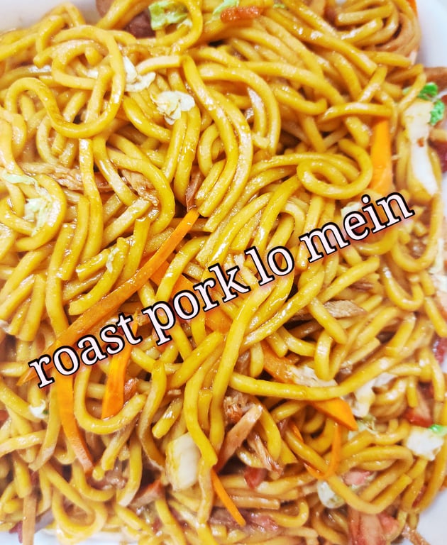 叉烧捞面 38. Roast Pork Lo Mein