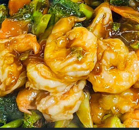 76. Shrimp w. Broccoli