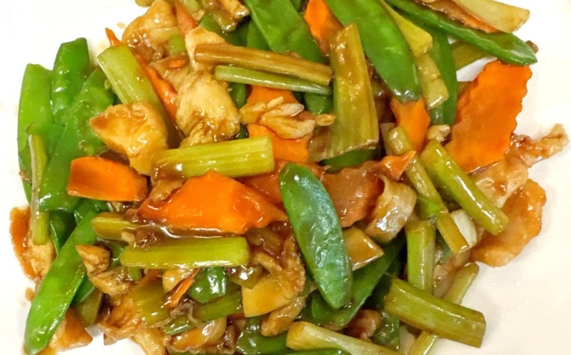 Chicken w. Snow Peas