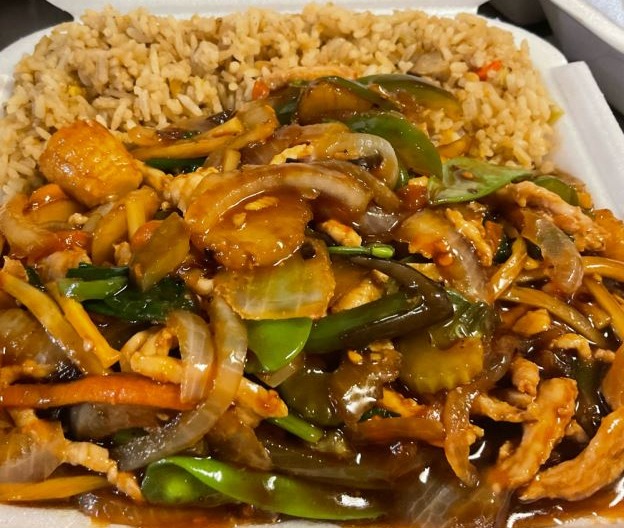 C14. Shredded Pork with Szechuan Garlic Sauce