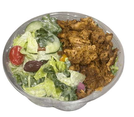 Chicken Shawarma Ranch Salad