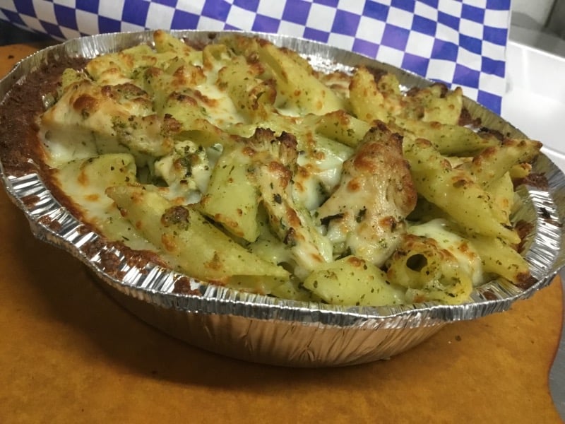 Penne Pesto And Chicken Image
