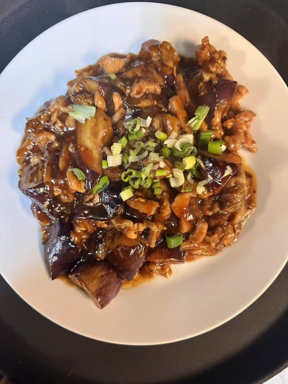 Pork Eggplant with Garlic Sauce