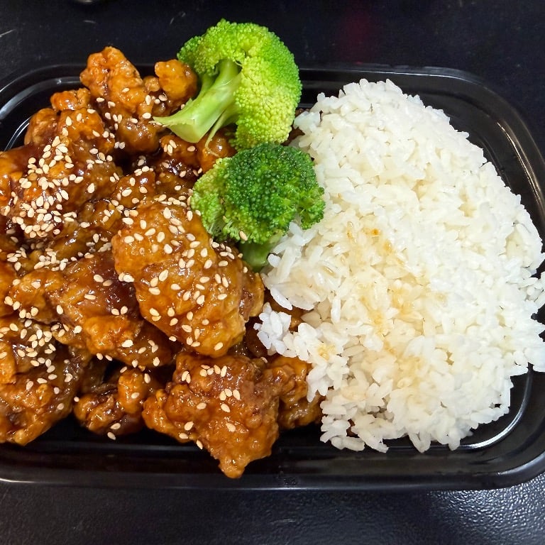 170. Sesame Chicken Bento