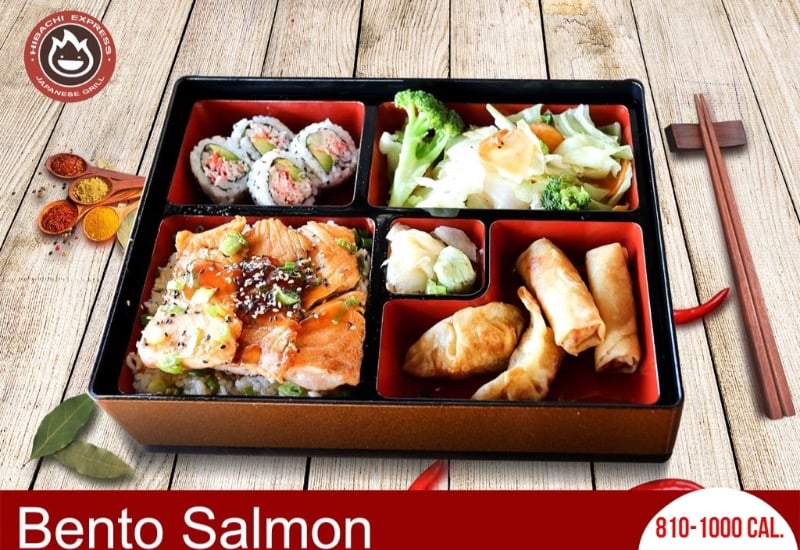 Bento Box Salmon