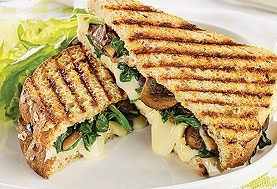 Mushroom Spinach Feta Melt