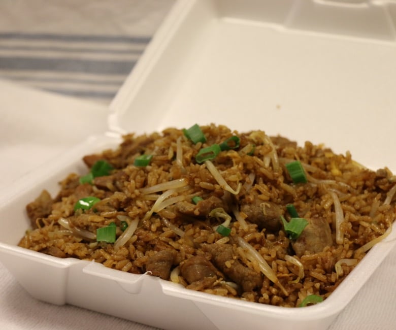 129. Beef Fried Rice 牛炒饭
