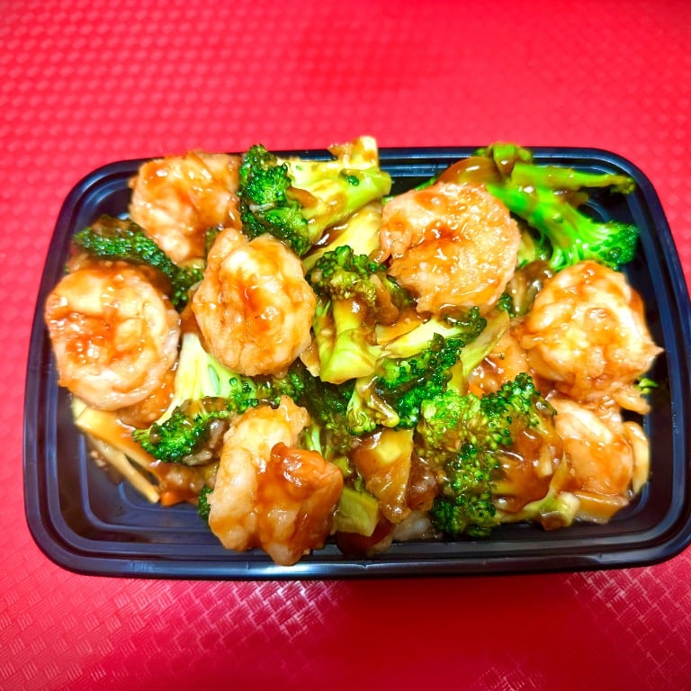 58. Shrimp w. Broccoli 芥兰虾