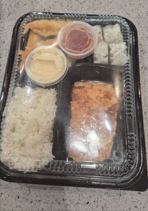 Salmon Bento Box