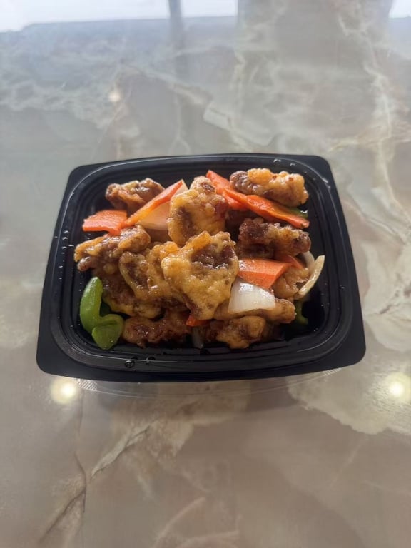 Vegetarian Orange Beef