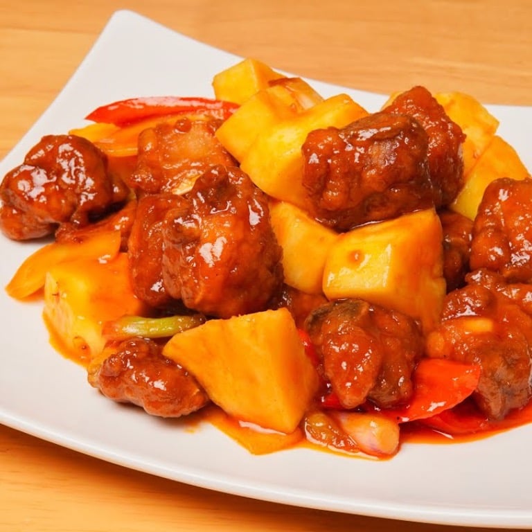 T10. 菠萝古老.排骨 Sweet Sour Pork Ribs
